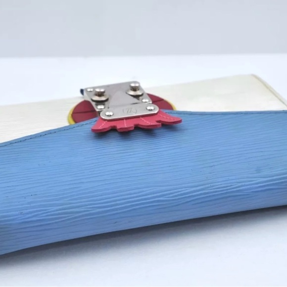 Louis Vuitton Tribal Mask Shoulder Bag Epi leather Cross Body Bag White M60795 - Picture 6 of 16